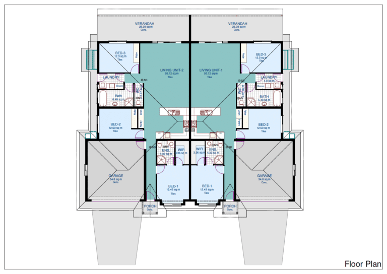 Aerial floor plan — Renovation homes in Palmerston